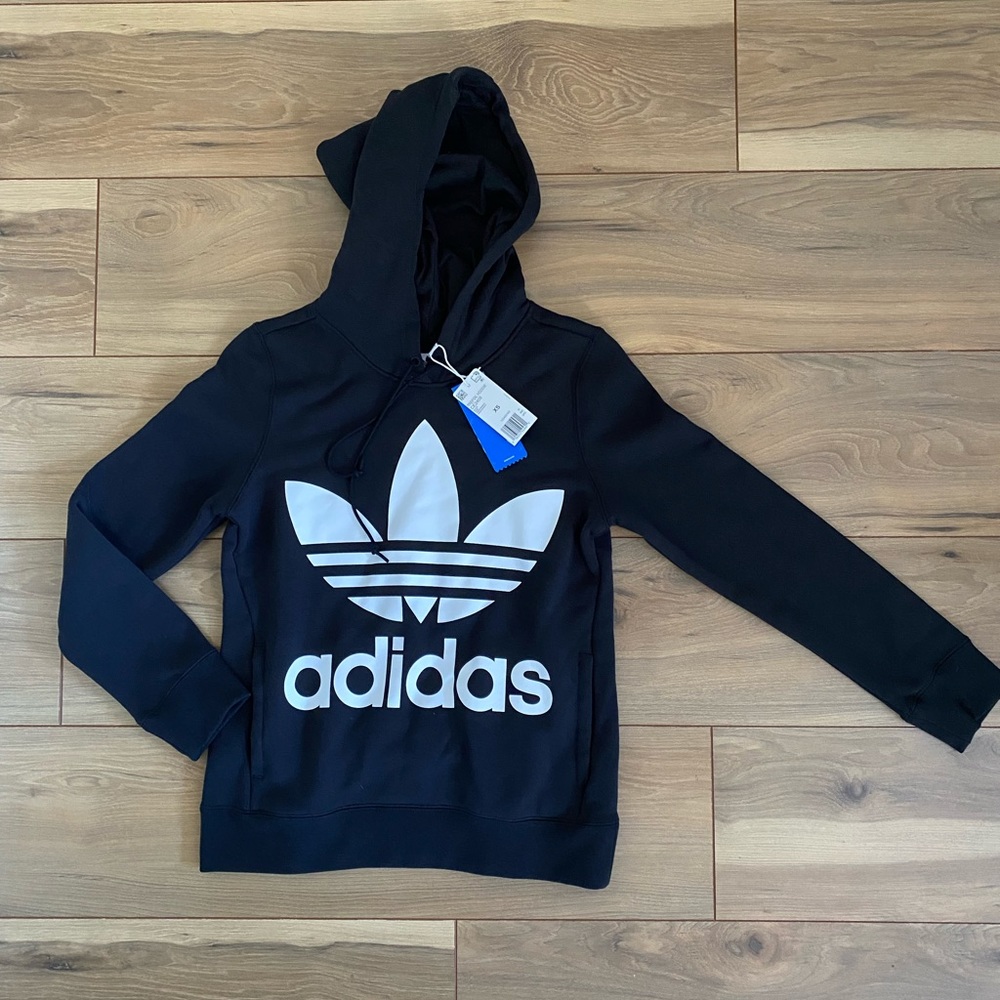 Adidas Trefoil Hoodie - Black